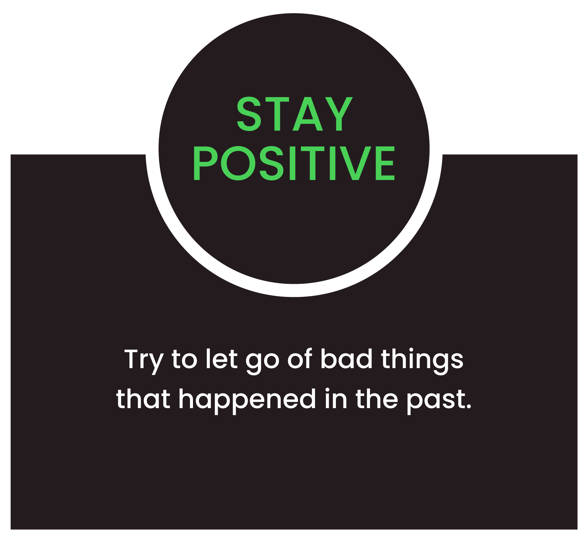 Stay positive